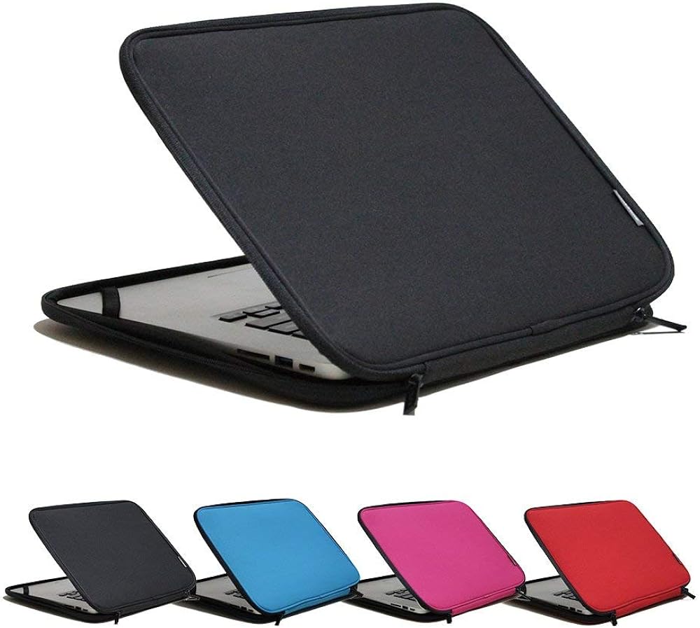 inntzone 13.3 Inch Stand-Type Laptop Sleeve case Bag Pouch Cover Notebook Carrying Case - Black