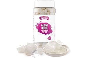 Pardesi 100% Natural White Alum Crystal Rock (Phitkari) – 270g | Potassium Alum Piedra de Alumbre | Ideal for Cooking, Pickling, Water Clarification, DIY Crafts & Household Use