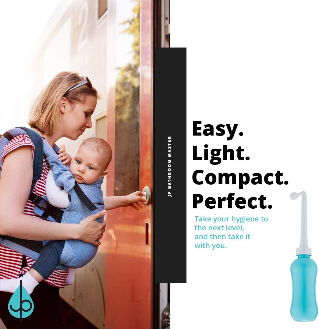 JP Bathroom Master's Postpartum Perineal Cleansing Portable Travel Bidet - - 
