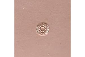 STECKSSTORE Flower Center Stamp 3/8" (9.5 mm) PS008 Hide Crafter Pro