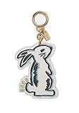 Coach Women`s Selena Bunny Bag Charm