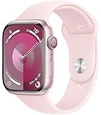 Amazon.com: Apple Watch Series 9 [GPS, 45mm] - Starlight Aluminum 