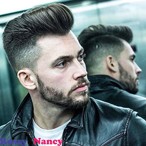 Rossy&nancy human hair men s toupee replacement hairpiece sil…