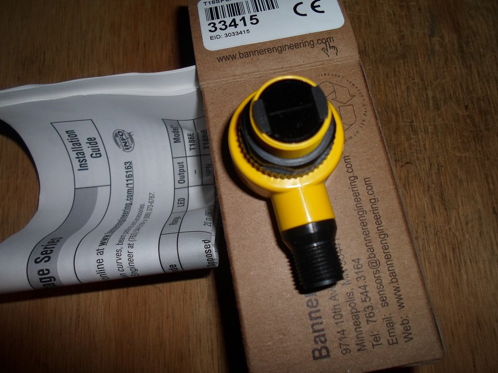 Banner Engineering T18sp6ff100q Photoelectric Sensor Electronic