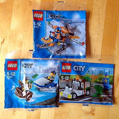 Lego City 3 Polybag Sets Bundle ~ 30227 Police Watercraft, 30310 Arctic Scout \u0026 30313 Garbage Truck: Amazon.co.uk: Toys \u0026 Games