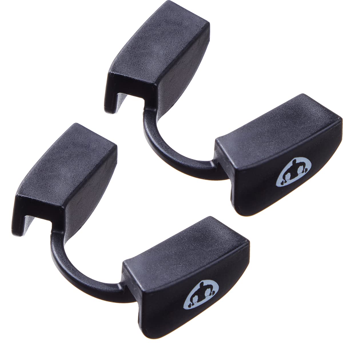 Powerlifting Mouthguards(2 Pieces),Fitness Mouthpiece for Protecting Teeth and Jaw,Weight-Lifting Mouthpiece for All Strength Sports (2 Pieces Black)