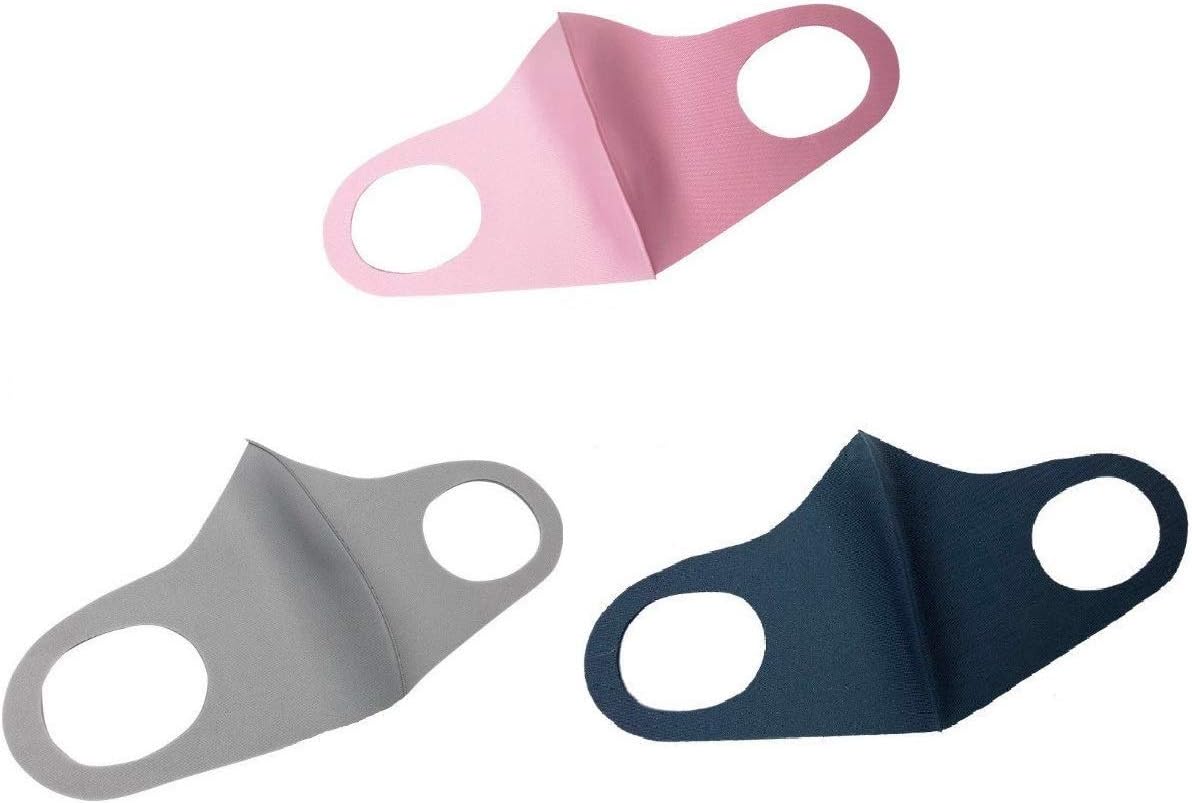 3 Pack N95 Mask- Reusable & Washable Face Mask Dust Mask Gas Mask Effectively Prevent Saliva (A)