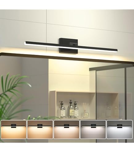 Mirrea Modern Outdoor Porch Light – 2-Light Matte Black Aluminum Wall Sconce With Dusk-to-Dawn Photocell, Tempered Glass, IP65