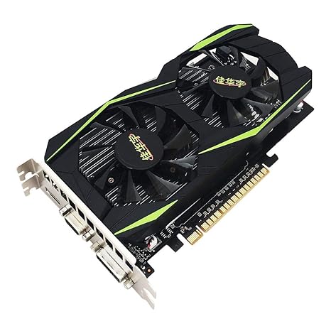 Monllack GTX960 Grafikkarte NVIDIA GeForce Für, 4 GB GDDR5 128-Bit PCI-Express Desktop-Computer-Grafikkarte mit HDMI VGA-DVI-
