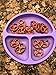 Divided Toddler Silicone Stacking Plates- Unbreakable Kid Dishes-Reusable-Microwave Set-Easy to Clean Dishwasher Safe-FDA Food Grade for Babies to Teens-Snacks Approved
