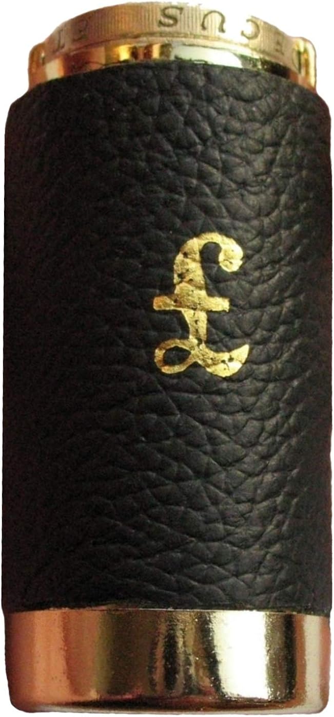 Leather Bound Pound Coin Holder, Black, Small Amazon.co.uk Shoes & Bags