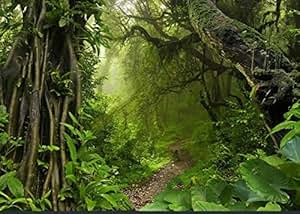 Amazon.com : 7X5FT Jungle Safari Tree Forest Foliage