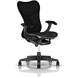 Herman Miller Mirra 2 Task Chair: Standard Tilt - FlexFront Adj Seat Depth - Adj Lumbar Support - Butterfly Back - Adj Arms - Graphite Base & Frame