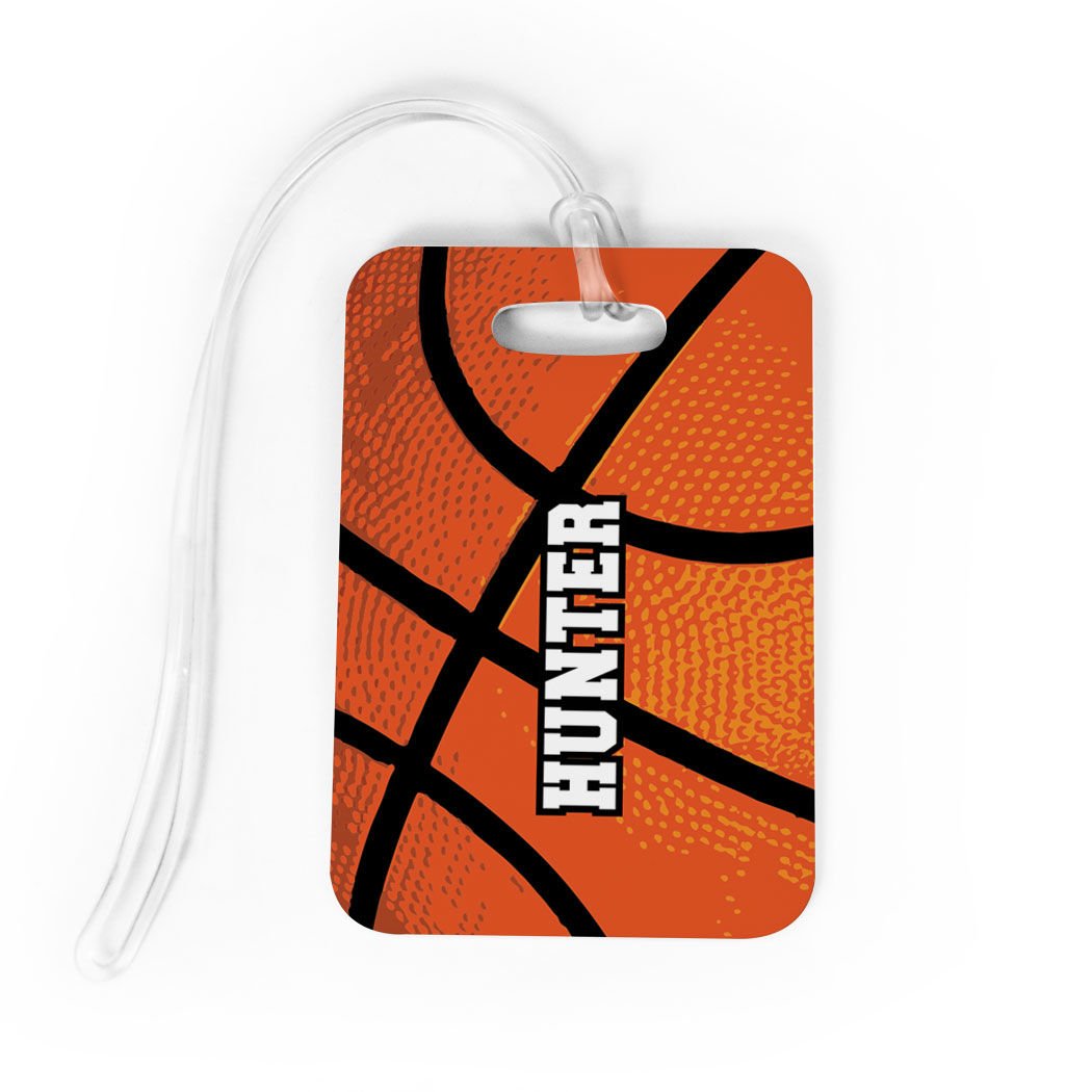Basketball Luggage & Bag Tag Personalized Basketball