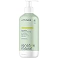 ATTITUDE Body Lotion for Sensitive Skin with Oat, EWG Verified, Dermatologically Tested, Vegan, Avocado Oil, 16 Fl Oz