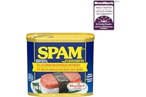 SPAM® Less Sodium Luncheon Meat - Premium Quality, Easy-to-Cook, and Shelf-Stable Canned Meat - Perfect for Camping, Emergenc