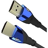 Monster Ultra High-Speed 8K Cobalt HDMI 2.1 4ft Cable at 48 Gbps for Apple TV, Roku, Samsung, QLED, Sony, LG, Playstation, PS