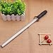 Wiitek 12inch Diamond Houselold Sharpening Rod, Professional Kitchen Knife Sharpener Steel, Premium Knife Blades Honer, Ideal for Master Chef, Home Cooking and Hunting, 600# Grit, Oval