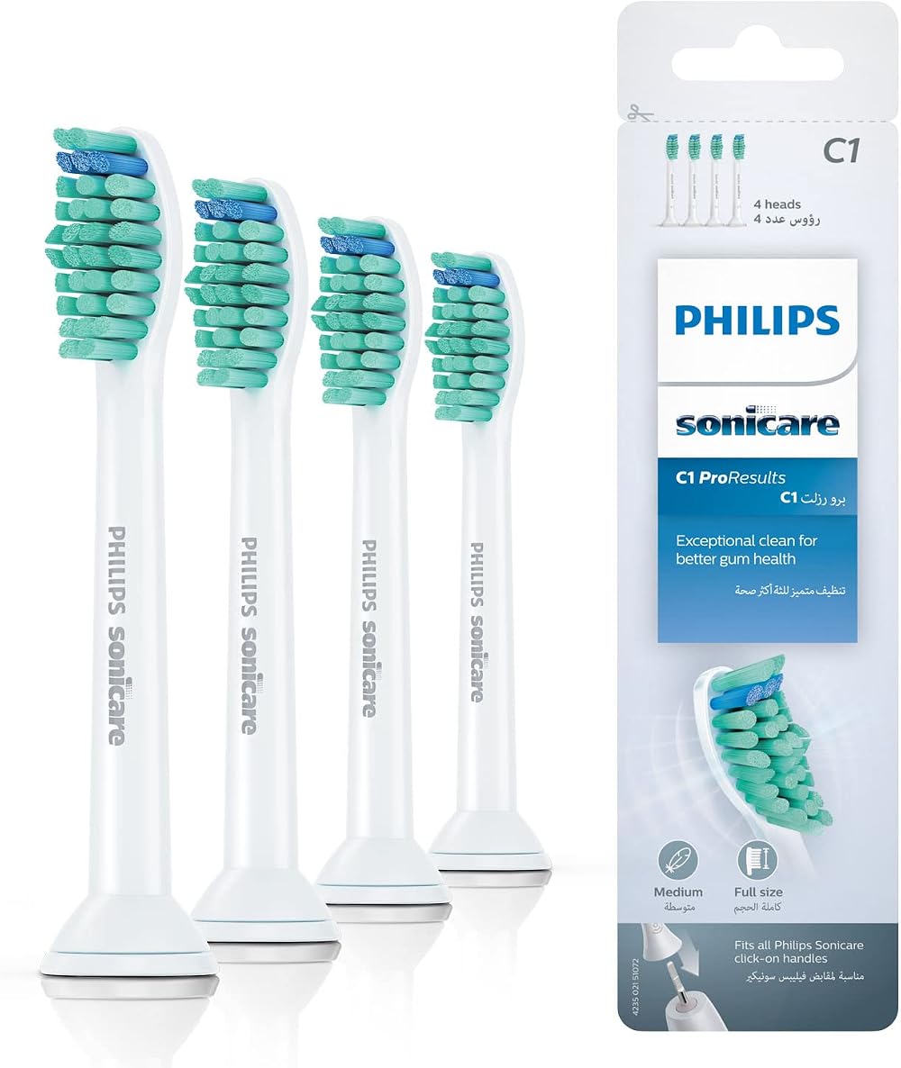 Philips Sonicare ProResults HX6014/07 Standard Replacement Heads 4 Pack White