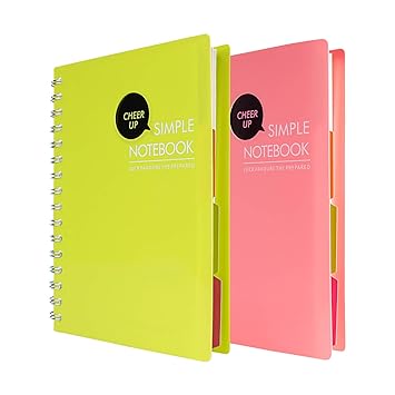 A4 Size Oxford Campus Wirebound Notebook Pink Pack Of 5
