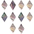 Paua Abalone Shell Diamond Inlays Guitar Mandolin Banjo Maker 8x13x2mm (Pack of 10)