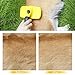 PEEKABOO Dog Grooming Slicker Brush - Self Cleaning Pet Deshedding Brush for Shedding Short Long Hair Large Medium Dogs Cats Undercoat