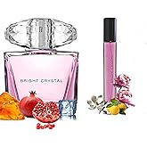 Equivalence Bright Crystal Inspired By Iconic Aromas With Perfume Booster | Mini Parfum For Women Portable Elegance | Lost Cherry Touch of Luxury | Bottle 10ml Large Bottle Not Included