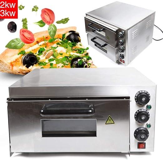Amazon Com Electric Pizza Oven Single Deck Fire Stone 2kw 3kw
