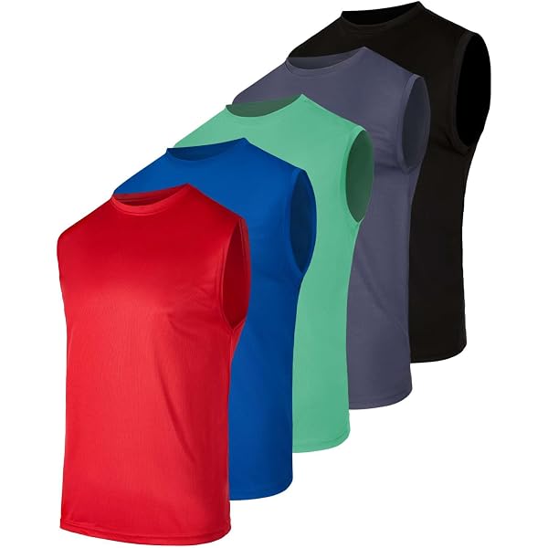 Athletic Tank Top Plus Size Herren – ärmellos, Mit Knopf, In Königsblau, Größe 4XL