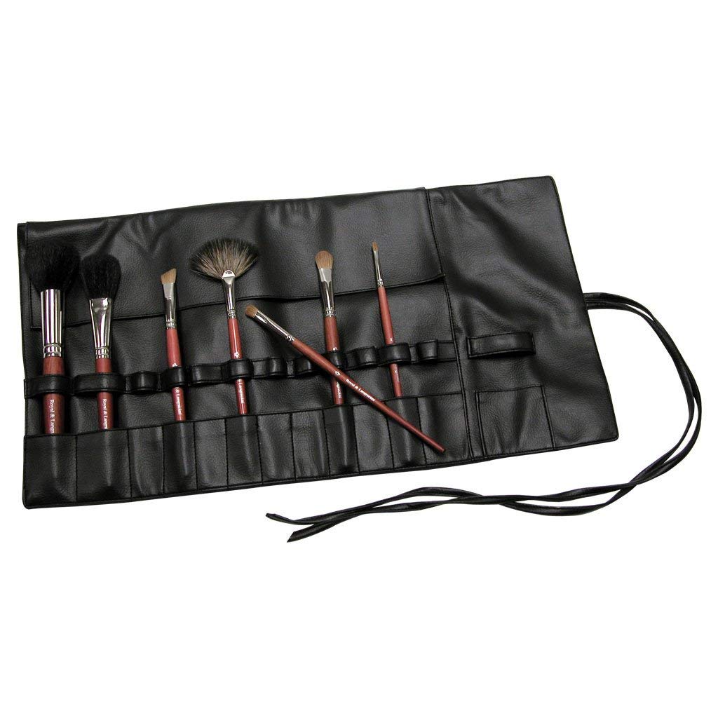 Royal & Langnickel 13 Compartment Cosmetic Brush Wrap (Black)