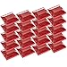 20 Pack Commercial Reflective Road Pavement and Driveway Marker (Red)