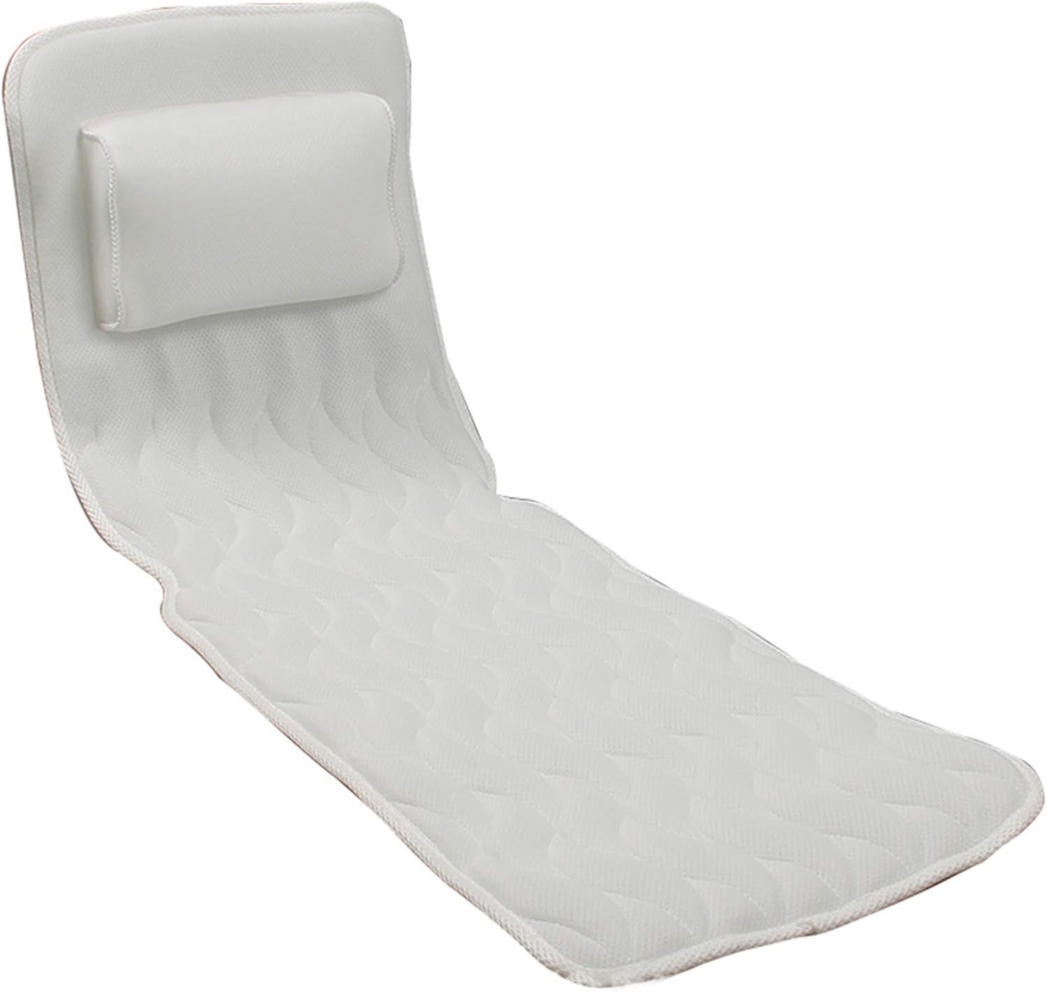 Scucs Full Body Bath Mat Tub Mattress for Soaking, NonSlip Bathtub