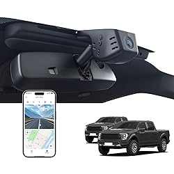 FUVYMYT Front 4K Dash Cam for Ford F150 2018-2025