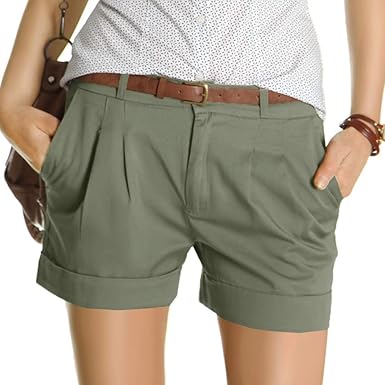 shorts chinos mujer
