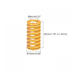 uxcell 3D Printer Die Spring, 16mm OD 30mm Long