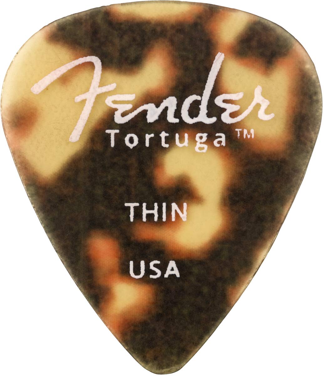 Fender® Tortuga™ 351 Picks - Thin (6-Pack)
