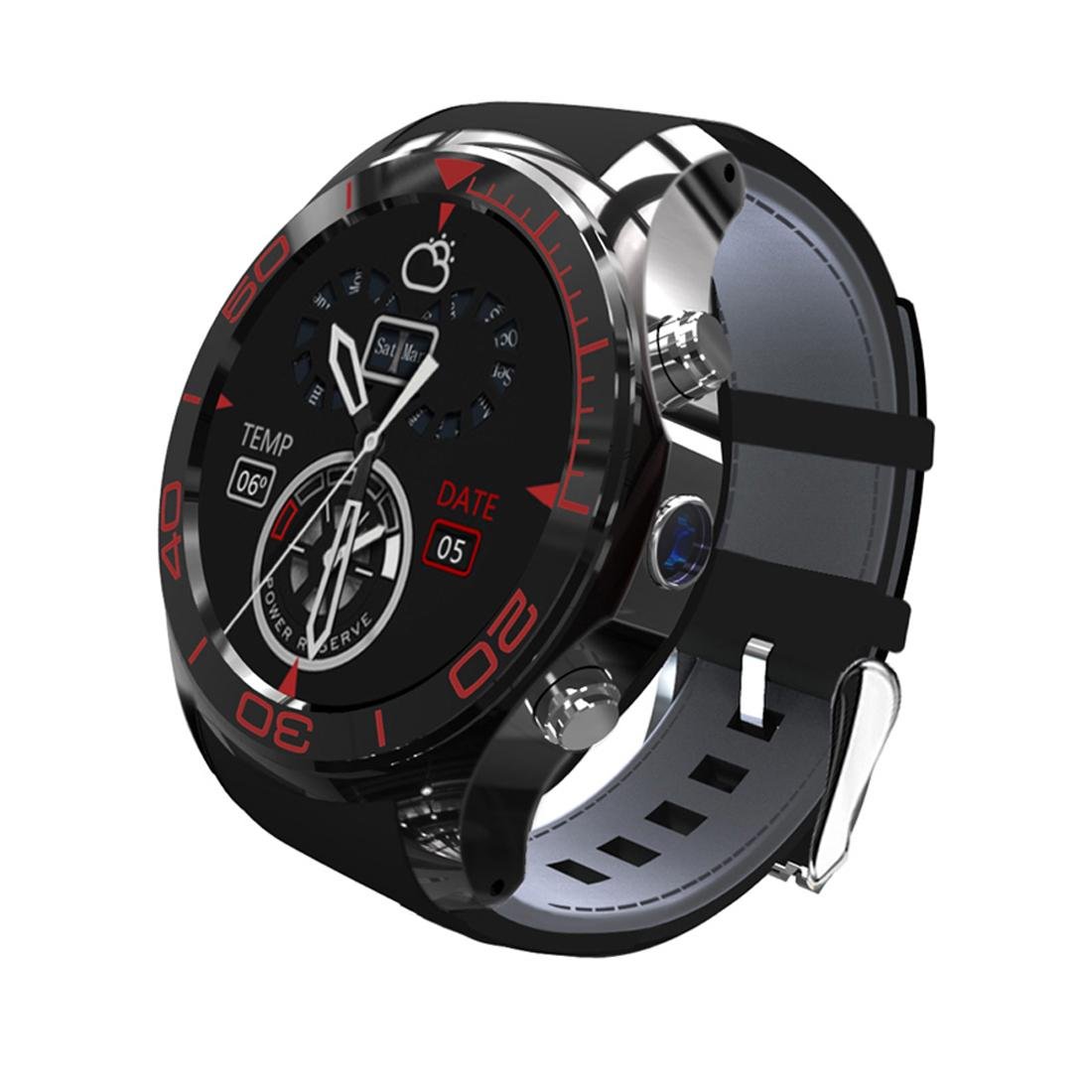 Nuevo Smart S1 ronda de pantalla WiFi GPS Cámara de Teléfono Reloj ...