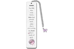 Bookmarks Nana Birthday Gifts Mother's Day Present Grandma Keepsake Women Granny Thanksgiving Christmas New Year Appreciate G
