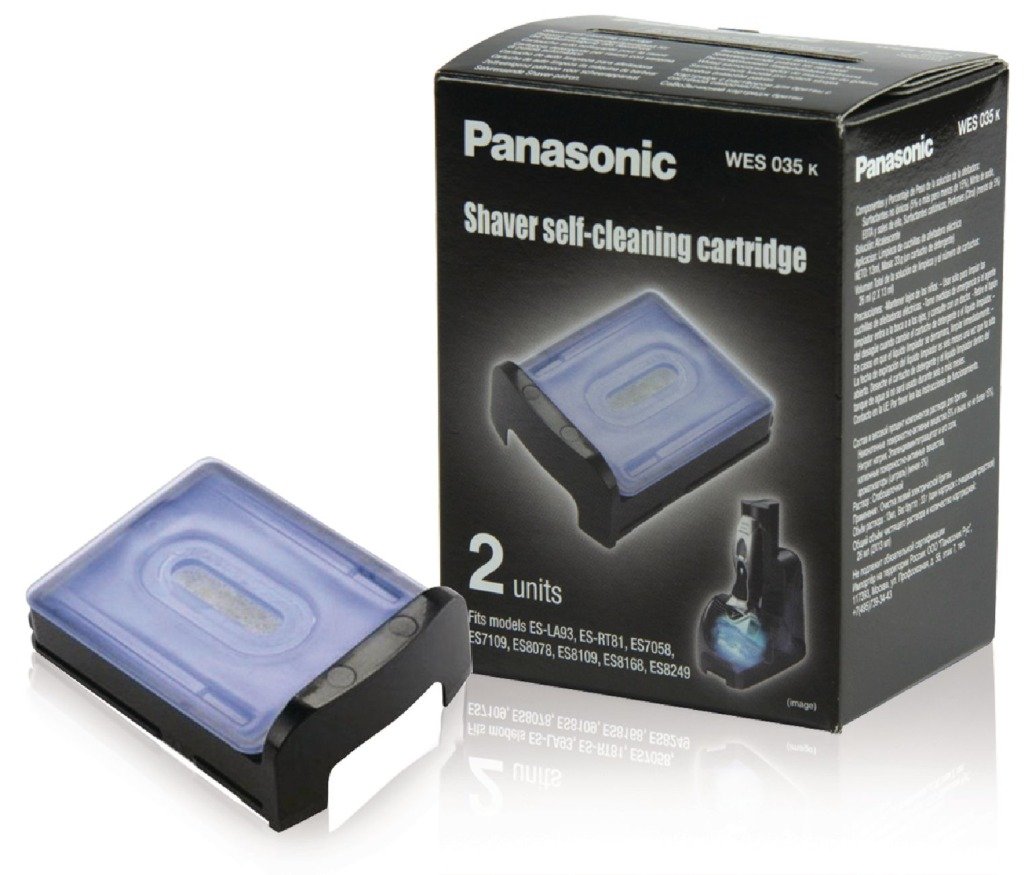 Panasonic Shaver self-cleaning cartridge fits models ES8168, ES8078, ES7058
