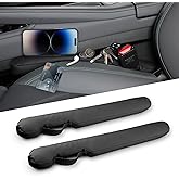 Homaupt Leather Car Seat Gap Filler Universal for Car Truck SUV to Block The Gap Between Seat and Console Stop Things from Dr