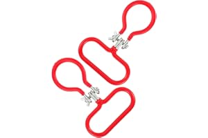 NUOBESTY 2Pcs Carboy Handle Heavy Duty Glass Bottle Carrier with Adjustable Wing Nut Grip for 5-6 Gallon Water and Wine Bottl