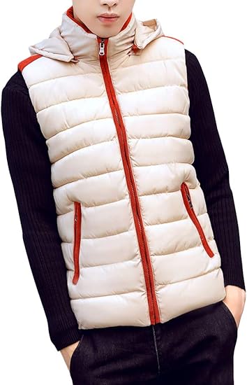 Amazon ネルロッソ ダウンベスト メンズ フード チョッキ 軽量 防寒 暖かい 大きいサイズ 中綿 ゴルフ 正規品 Cmw ベスト 通販