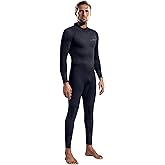 Dark Lightning Wetsuits for Men and Women, Mens/Womens Wet Suit for Cold Water, 3/2mm Wetsuit for Diving Surfing Snorkeling Kayaking Water Sports
