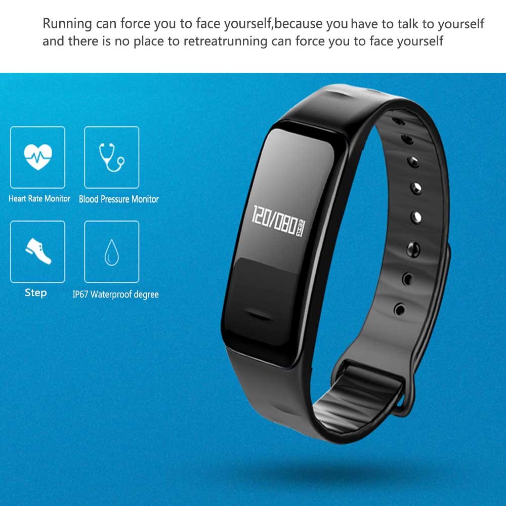 Fitness Tracker, Foretoo Smart Bracelet Activity Tracker Heart Rate Monitor Tracker Bluetooth Call Remind Smart Band Wireless Pedometer Sport Sleep Monitor For Android iOS Phone