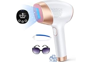 AOPVUI Laser Hair Removal for Women Permanent, Painless IPL Hair Removal Device with Fully Chilled Ice-cold Touch Tech 3-in-1 At Home Use Hair Remover Device for Face Leg Arm Back Use