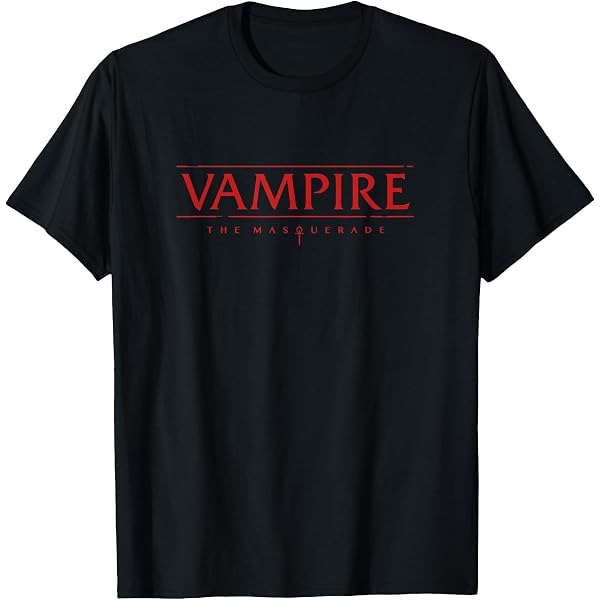 Débardeur WoD Vampire: The Masquerade - Clan Brujah, Logo Blanc, Coupe Classique Unisexe