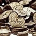 Shaped Rustic Wooden Love Heart Crafts Wedding Table Scatter Decoration (100pcs)