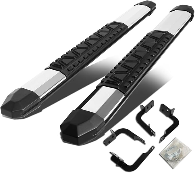 5" Chrome Aluminum Side Step Nerf Bar Running Board