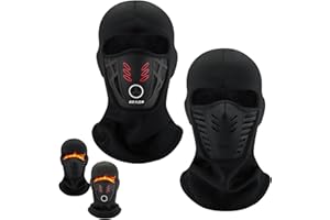 2026 New Winter Rider Warm Anti-Haze Balaclava Full Face Mask, Windproof Thickened Thermal for Motorcycle Riding Cycling Ski