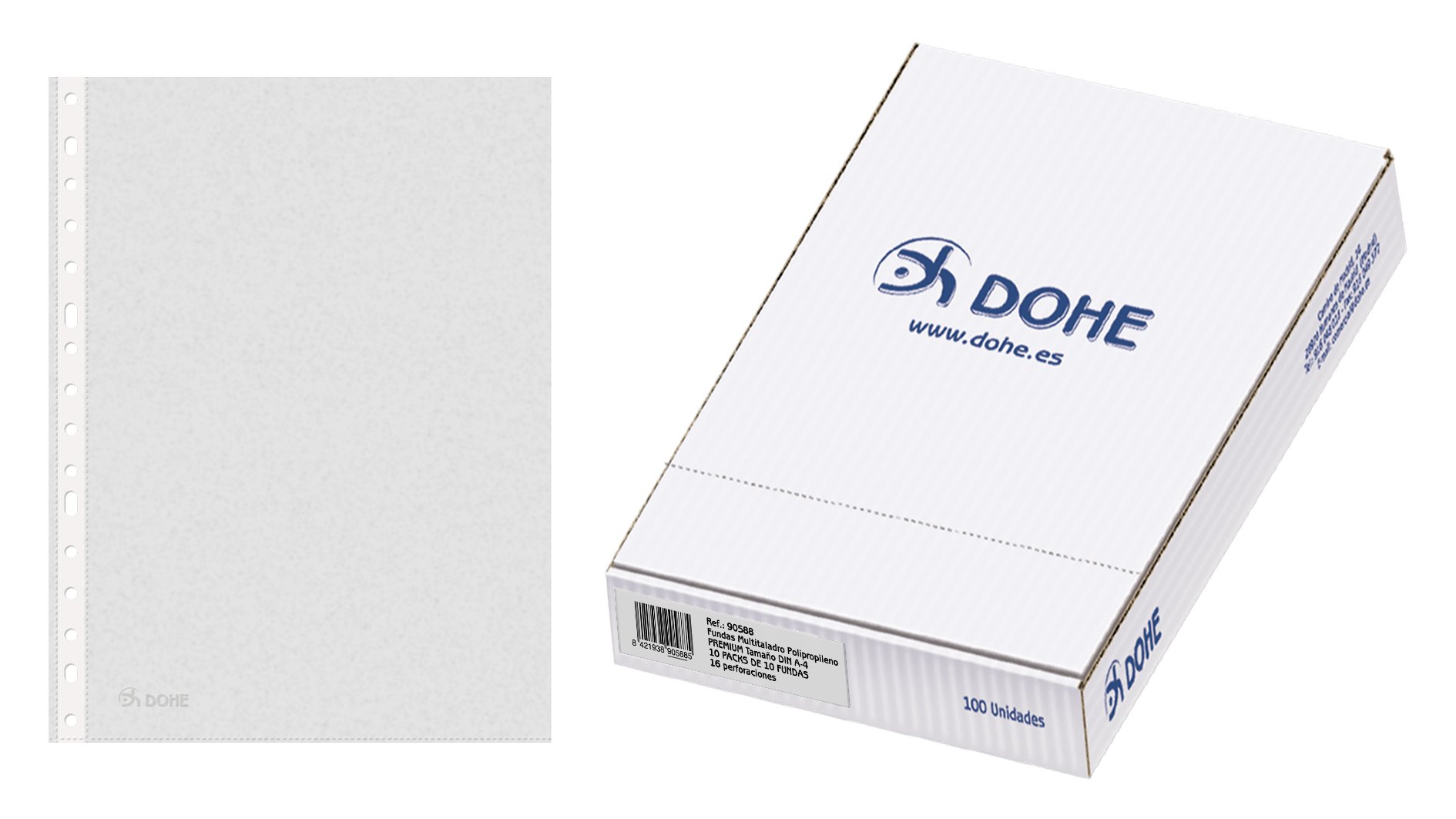 Dohe Premium Pack of 10 A4 Cases